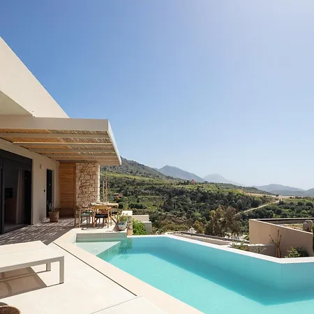 New Seaview Serenity With Heated Pool And Bbq In South Crete * Rethymnon