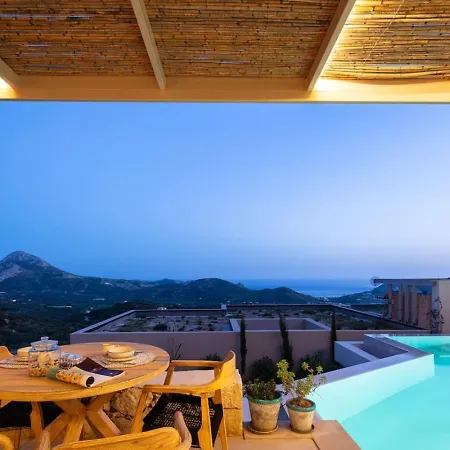 New Seaview Serenity With Heated Pool And Bbq In South Crete Vilă Rethymnon