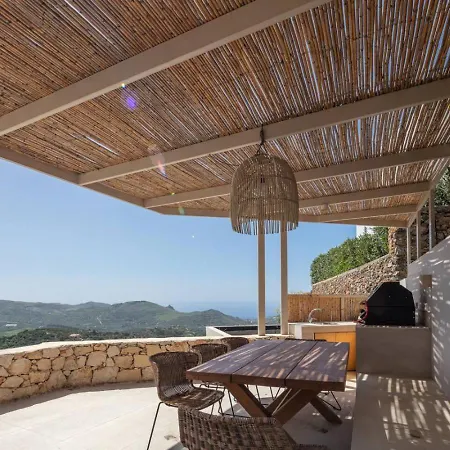 New Seaview Serenity With Heated Pool And Bbq In South Crete Vilă Rethymnon