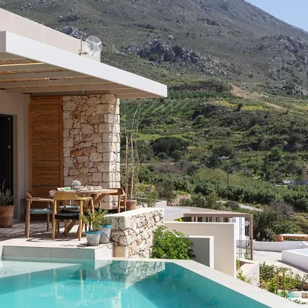 New Seaview Serenity With Heated Pool And Bbq In South Crete *