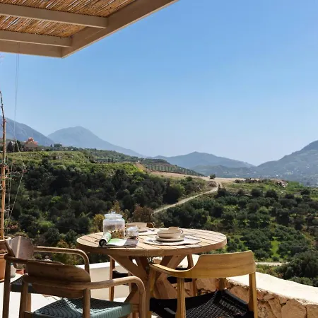 New Seaview Serenity With Heated Pool And Bbq In South Crete