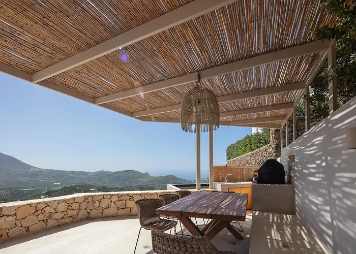 New Seaview Serenity With Heated Pool And Bbq In South Crete Villa Rethymno (Crete)