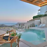 New Seaview Serenity With Heated Pool And Bbq In South Crete 레팀노