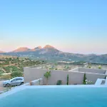 New Seaview Serenity With Heated Pool And Bbq In South Crete 빌라