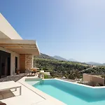 New Seaview Serenity With Heated Pool And Bbq In South Crete * 레팀노