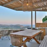 New Seaview Serenity With Heated Pool And Bbq In South Crete 빌라 *