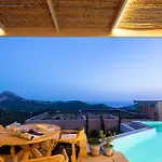 New Seaview Serenity With Heated Pool And Bbq In South Crete 빌라 *