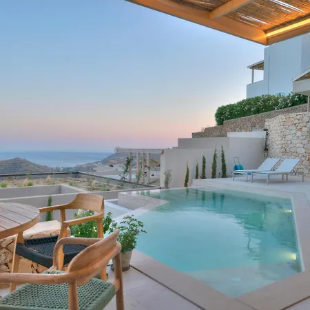 New Seaview Serenity With Heated Pool And Bbq In South Crete Rethymno