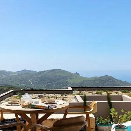New Seaview Serenity With Heated Pool And Bbq In South Crete Rethymno